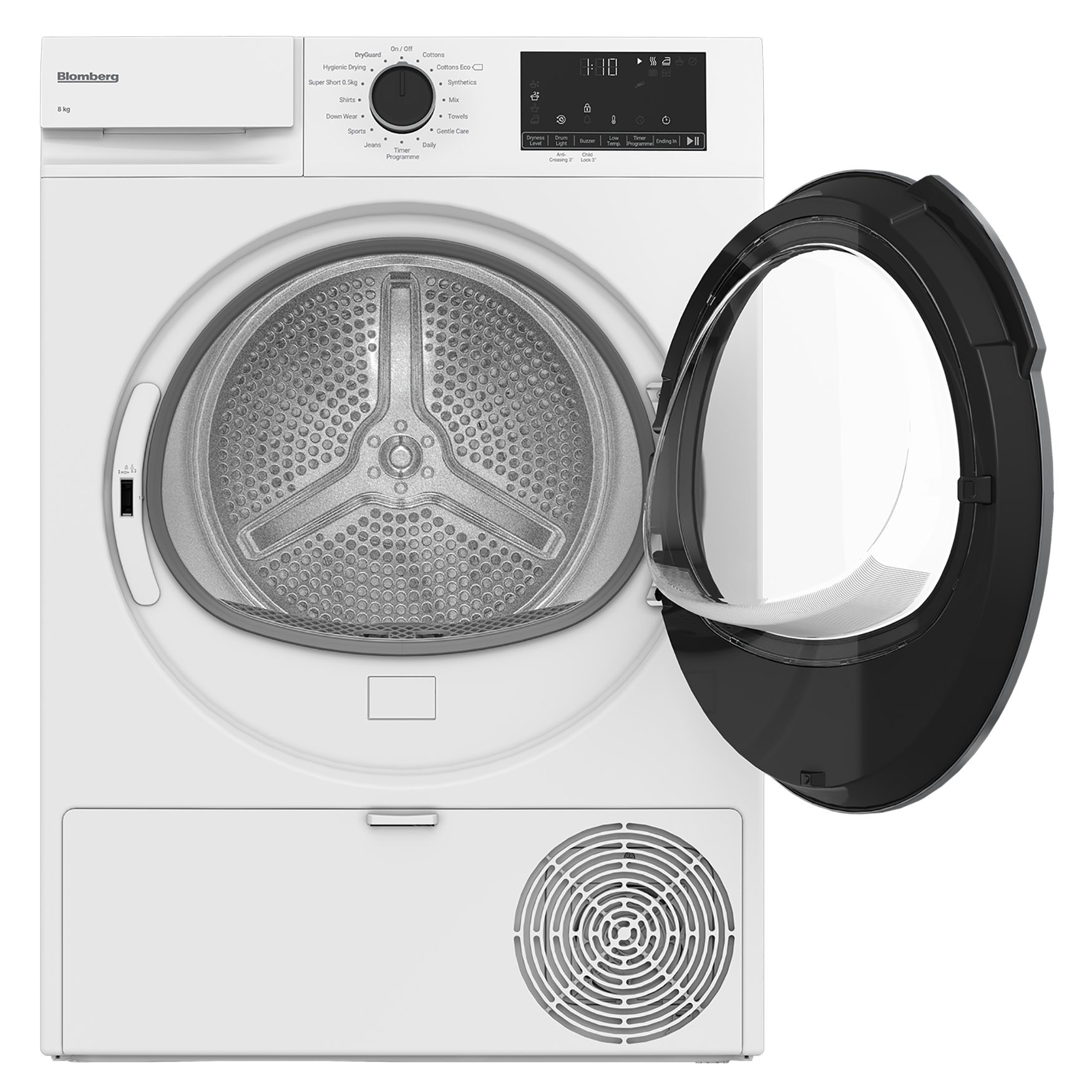 Blomberg 8kg Heat Pump Tumble Dryer LTA18321W - White Blomberg 8kg Heat Pump Tumble Dryer LTA18321W - White