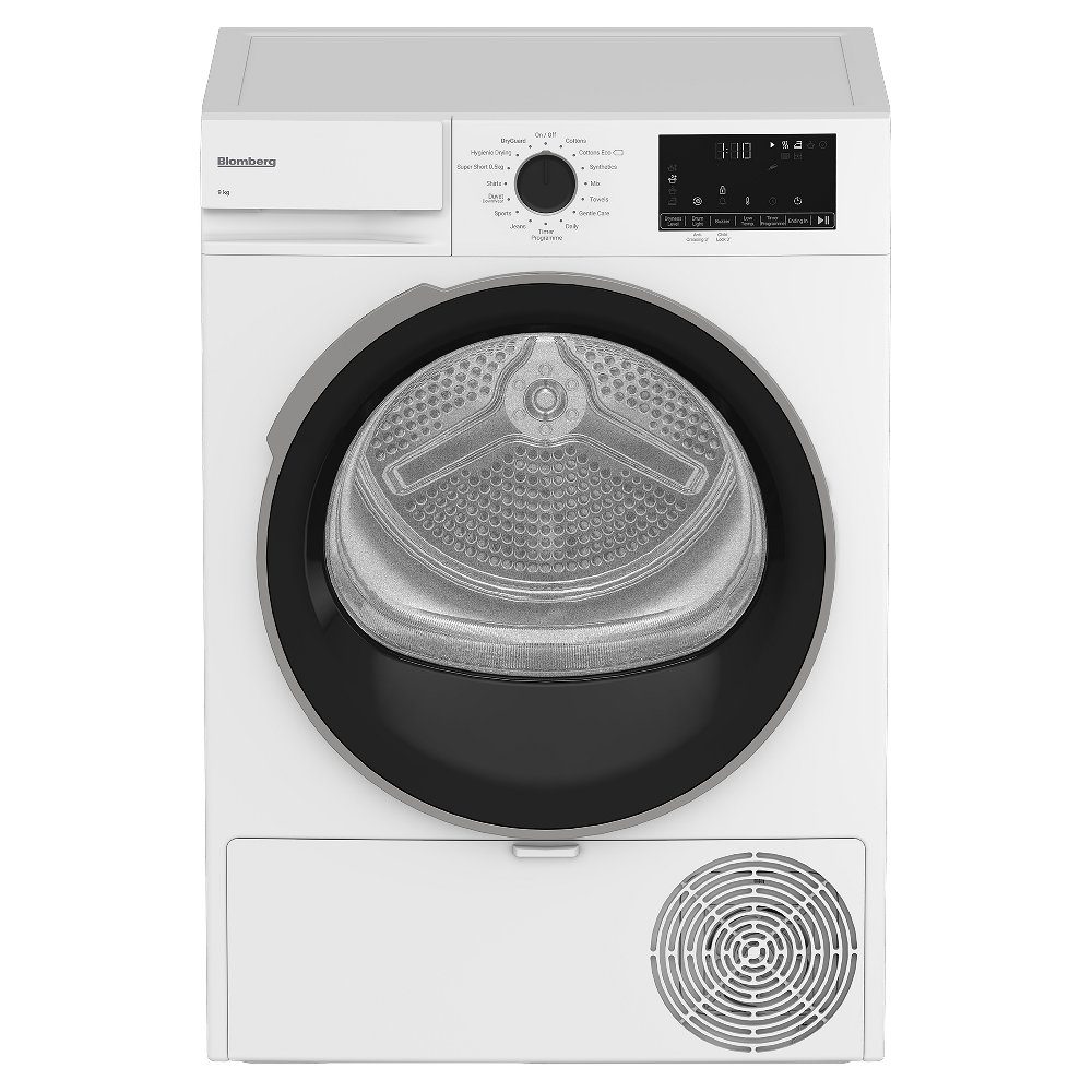 Blomberg 9kg Heat Pump Condenser Dryer LTA19321W - White Blomberg 9kg Heat Pump Condenser Dryer LTA19321W - White