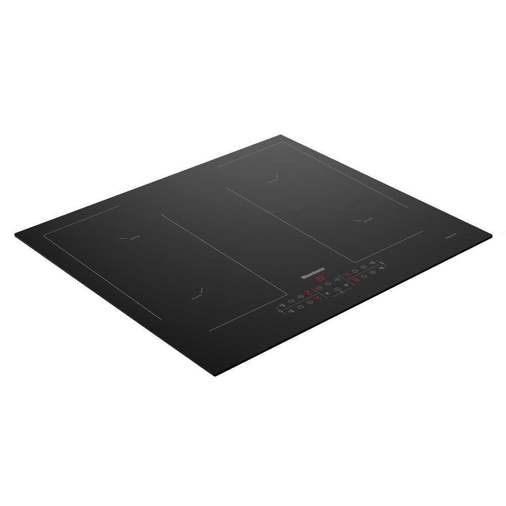 Blomberg 59cm Frameless 4 Zone Bridgeable Induction Hob MIN54483N - Black Blomberg 59cm Frameless 4 Zone Bridgeable Induction Hob MIN54483N - Black