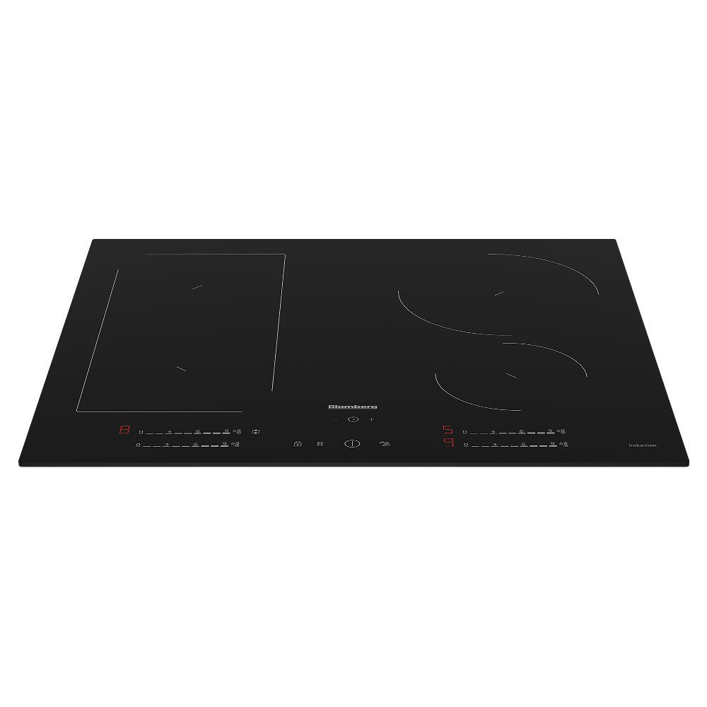 Blomberg 59cm Frameless 4 Zone Bridgeable Induction Hob 13A MIN74387NP - Black Blomberg 59cm Frameless 4 Zone Bridgeable Induction Hob 13A MIN74387NP - Black