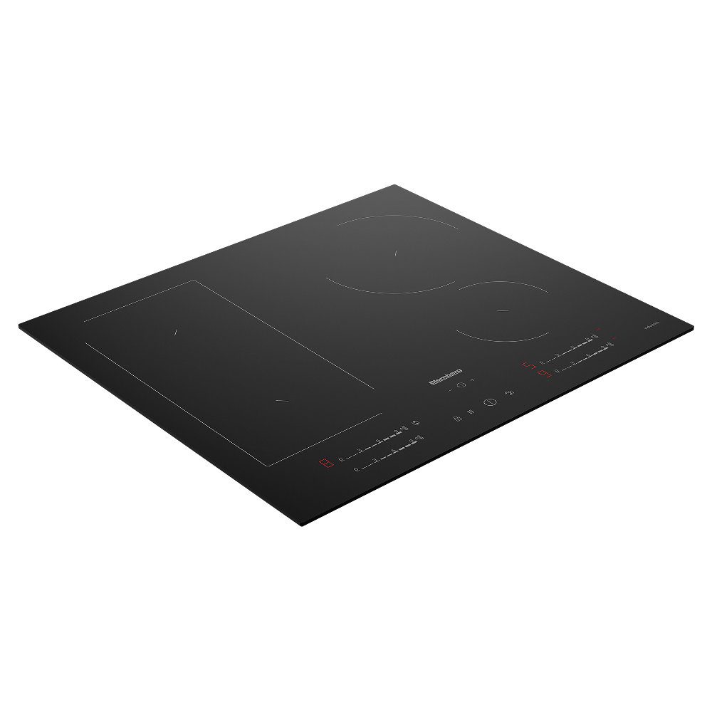 Blomberg 59cm Frameless 4 Zone Bridgeable Induction Hob 13A MIN74387NP - Black Blomberg 59cm Frameless 4 Zone Bridgeable Induction Hob 13A MIN74387NP - Black