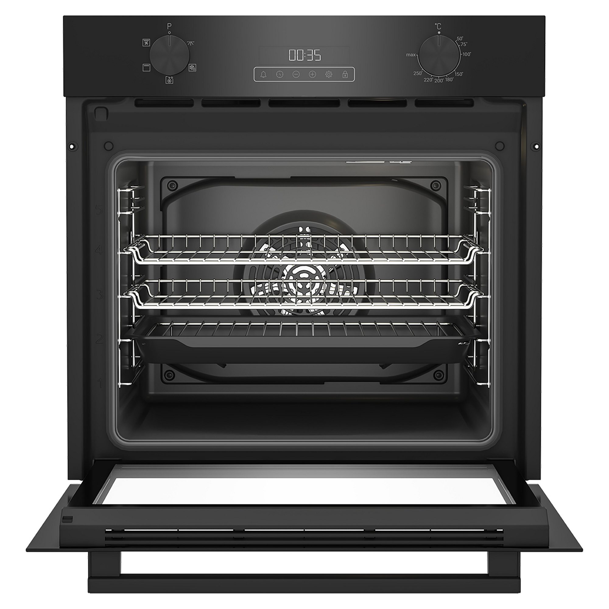 Blomberg Built In Single Oven ROEN8201B - Black Blomberg Built In Single Oven ROEN8201B - Black