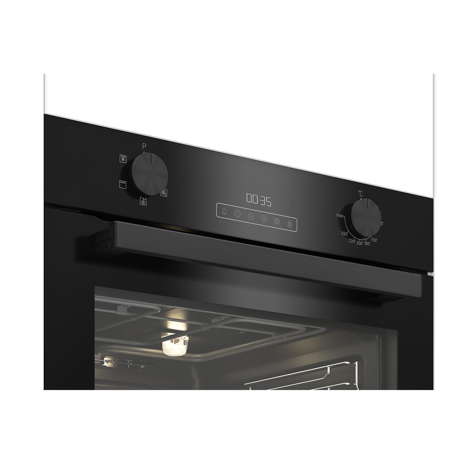 Blomberg Built In Single Oven ROEN8201B - Black Blomberg Built In Single Oven ROEN8201B - Black