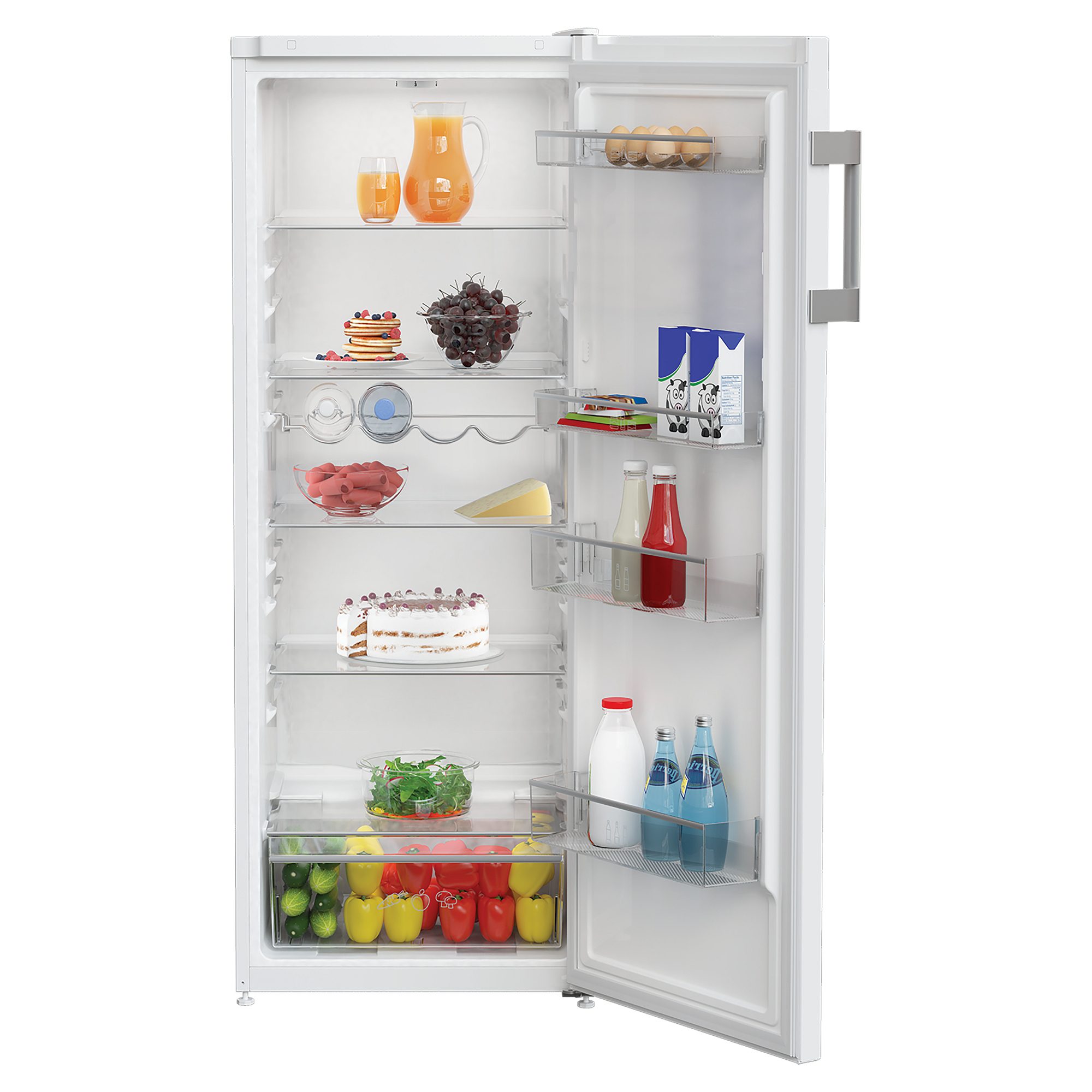 Blomberg 54cm Freestanding Larder Fridge SSM4554 - White Blomberg 54cm Freestanding Larder Fridge SSM4554 - White