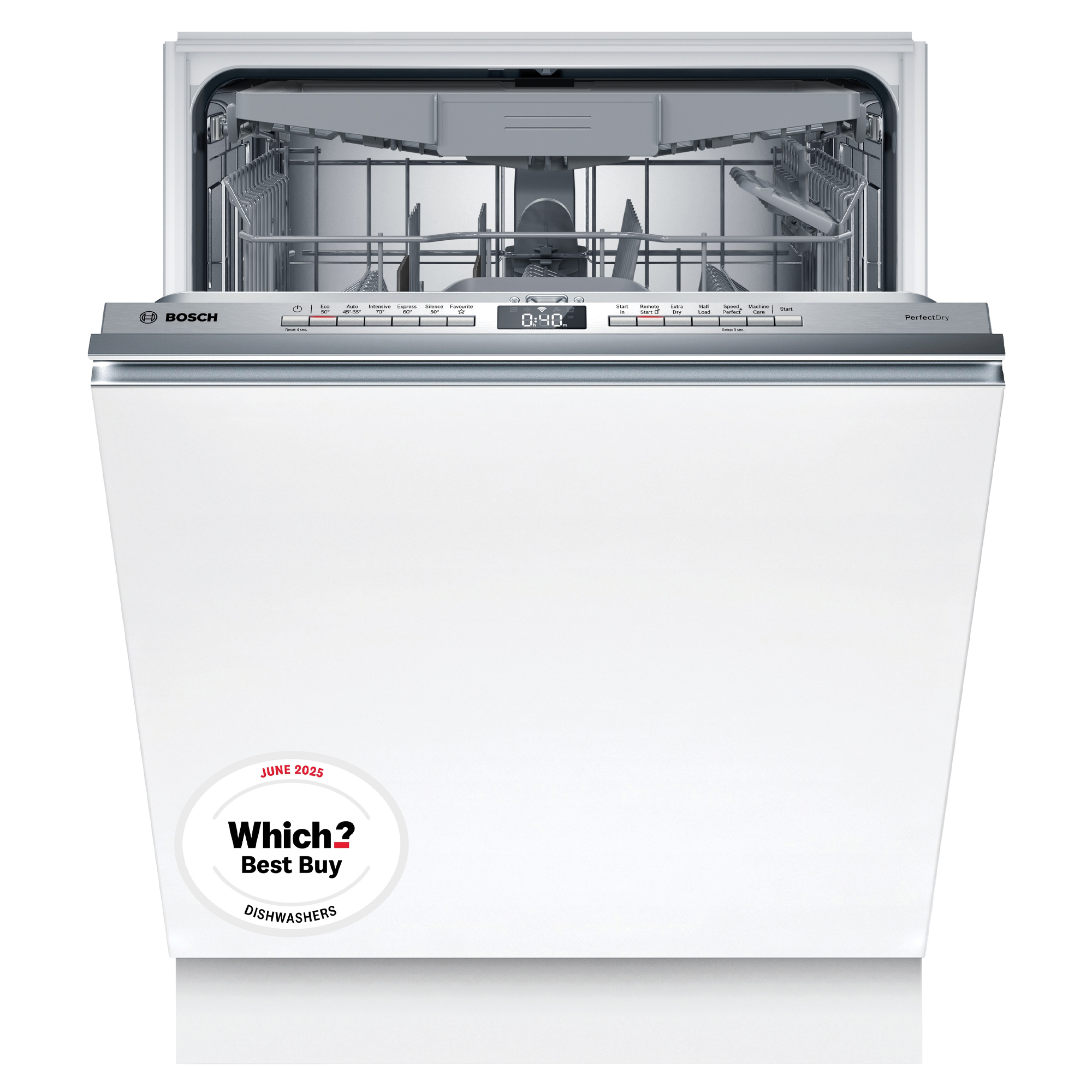 Bosch 60cm Series 6 Fully Integrated Dishwasher With Perfect Dry SMV6ZCX10G Bosch 60cm Series 6 Fully Integrated Dishwasher With Perfect Dry SMV6ZCX10G