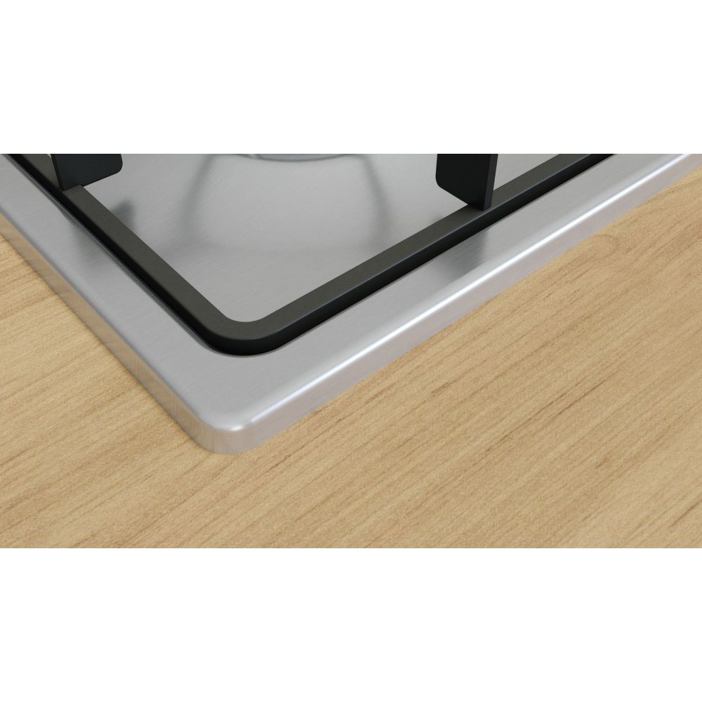 Bosch 60cm Series 2 4 Burner Gas Hob PBP6B5K60 - Stainless Steel Bosch 60cm Series 2 4 Burner Gas Hob PBP6B5K60 - Stainless Steel