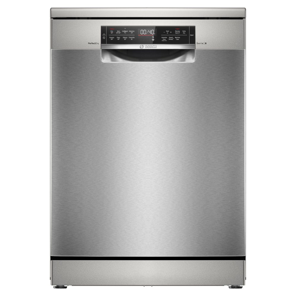 Bosch  60cm Series 6 Freestanding Dishwasher SMS6TCI02G - Stainless Steel