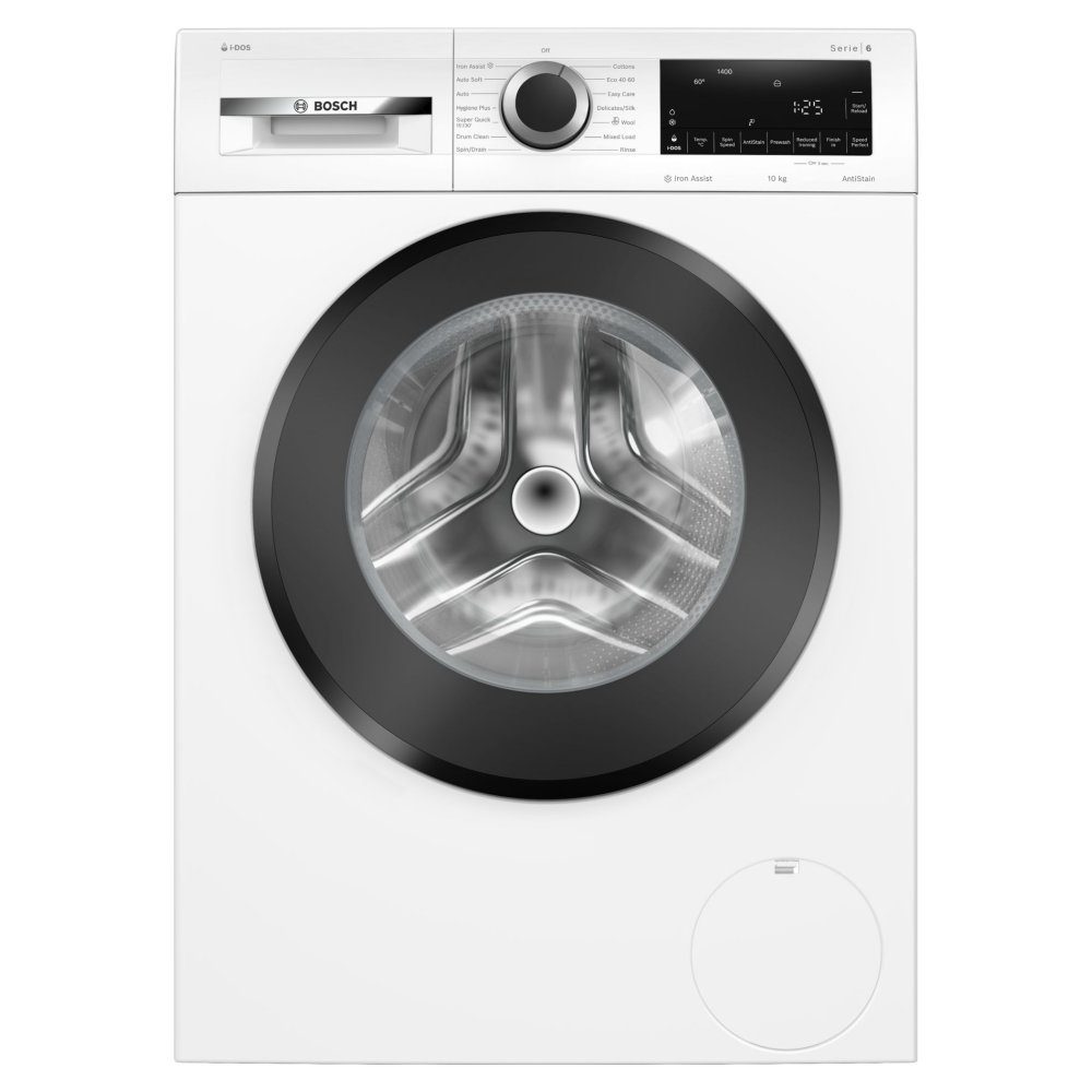 Bosch  10kg Series 6 i-Dos Washing Machine 1400rpm WGG254F1GB - White