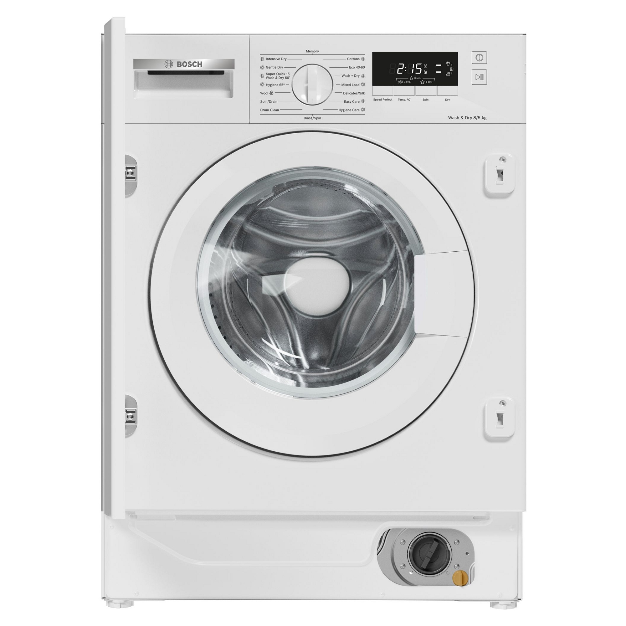 Bosch WKD28260GB Series 4 Integrated Washer Dryer 1400 Spin 8kg 5kg E