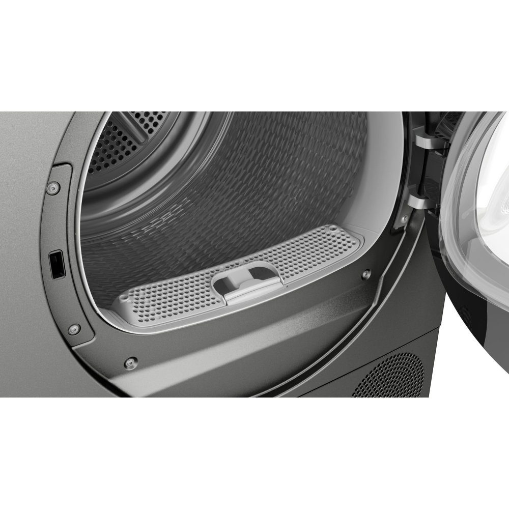 Bosch 9kg Series 6 Heat Pump Condenser Dryer WQH246DRGB - Graphite Bosch 9kg Series 6 Heat Pump Condenser Dryer WQH246DRGB - Graphite