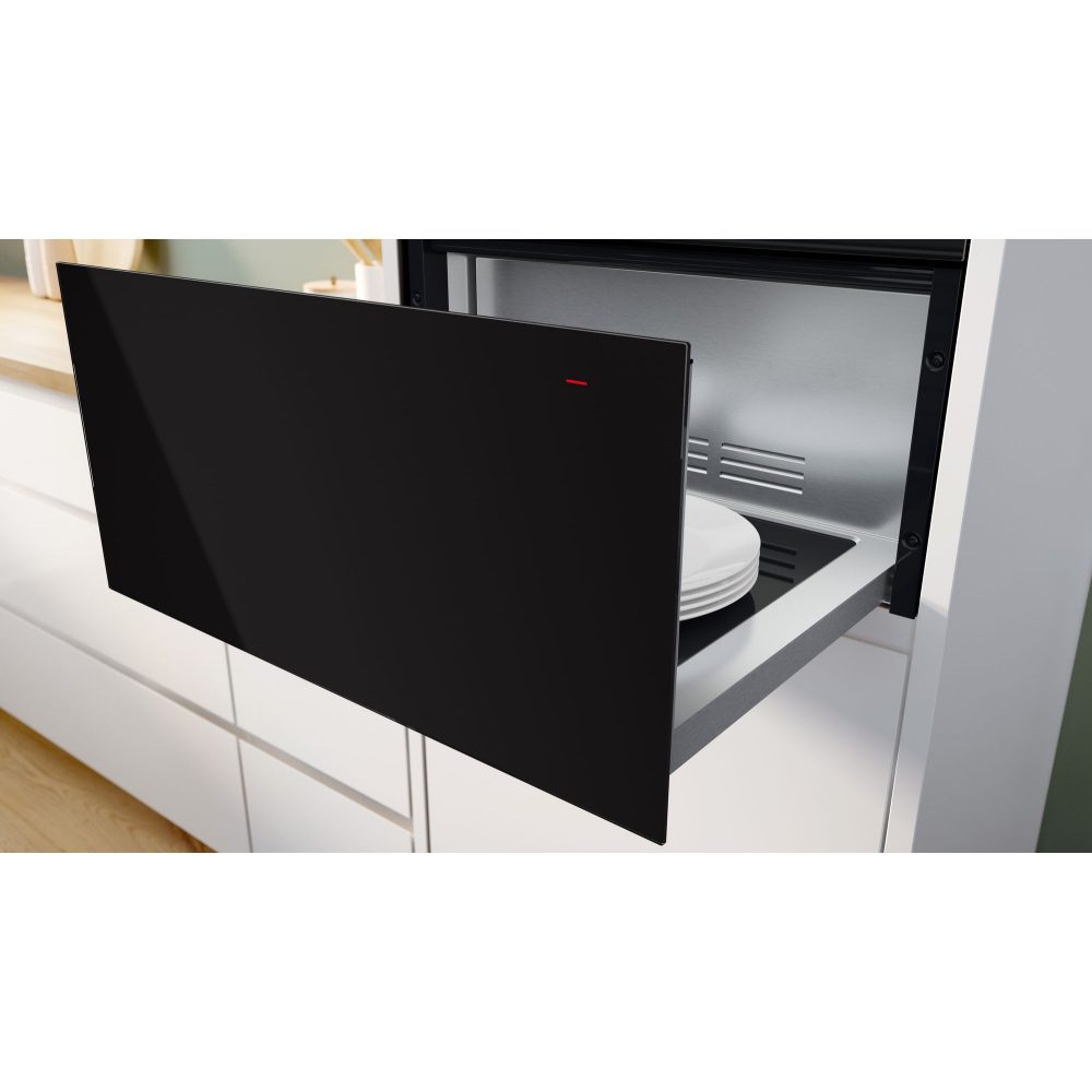 Bosch 29cm Series 8 Push Pull Warming Drawer BID7101B1B - Black Bosch 29cm Series 8 Push Pull Warming Drawer BID7101B1B - Black