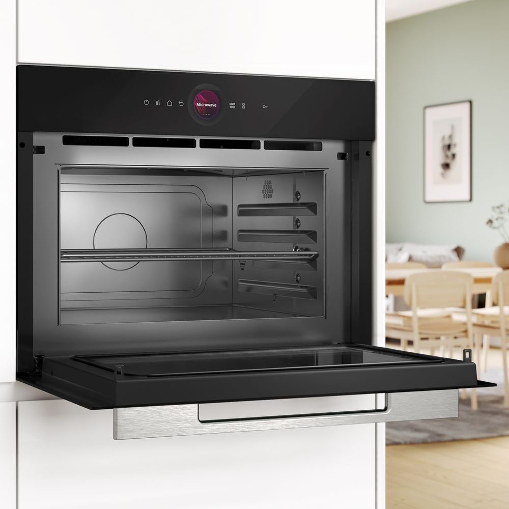 Bosch Series 8 Built In Microwave & Grill For Tall Housing CEG732XB1B - BLACK Bosch Series 8 Built In Microwave & Grill For Tall Housing CEG732XB1B - BLACK