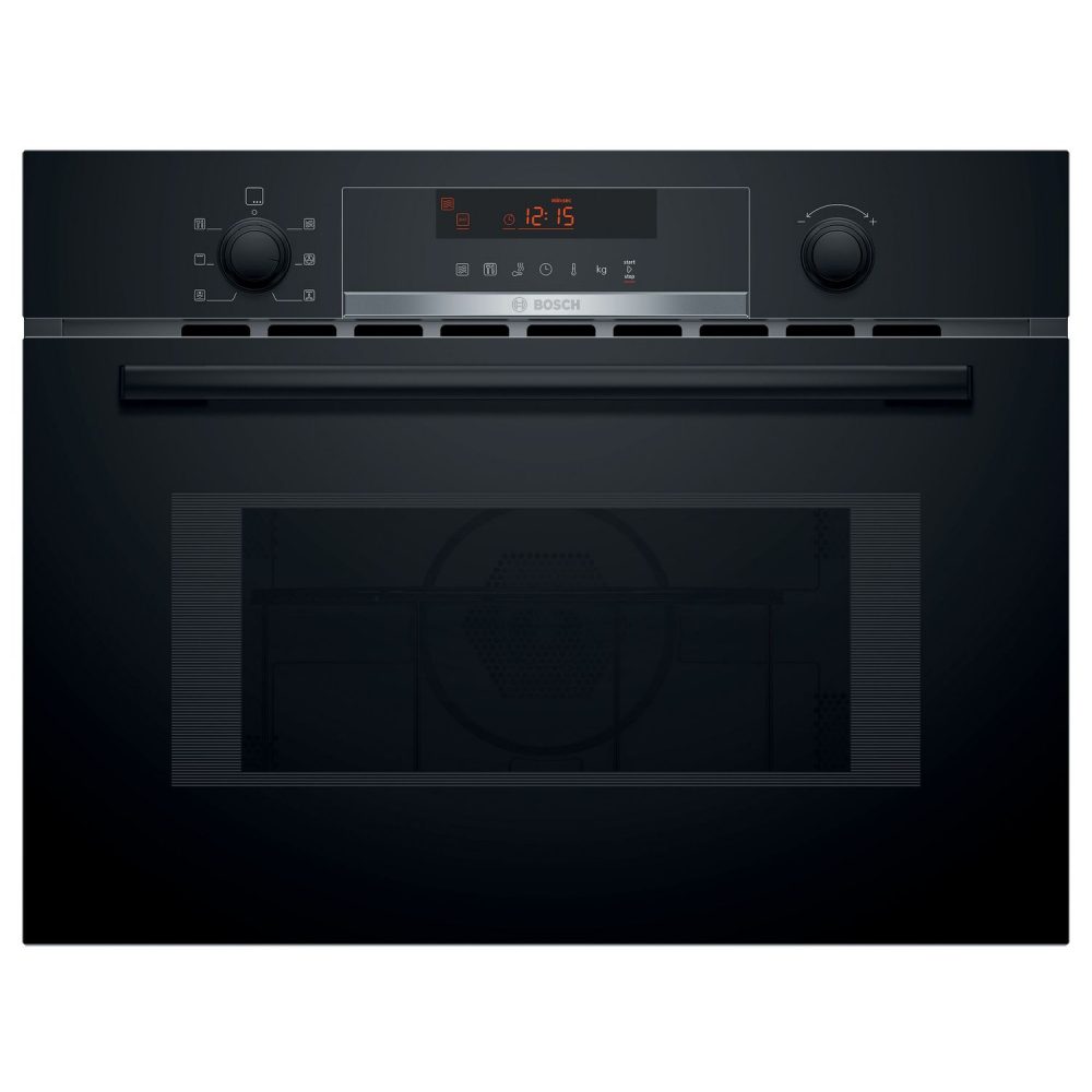 Bosch  Series 4 Built In Combination Microwave For Tall Housing CMA583MB0B - Black