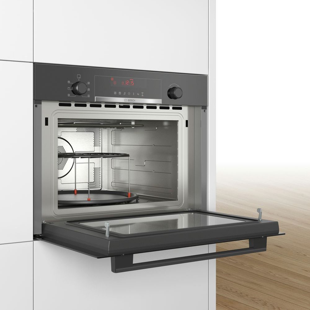 Bosch Series 4 Built In Combination Microwave For Tall Housing CMA583MB0B - Black Bosch Series 4 Built In Combination Microwave For Tall Housing CMA583MB0B - Black