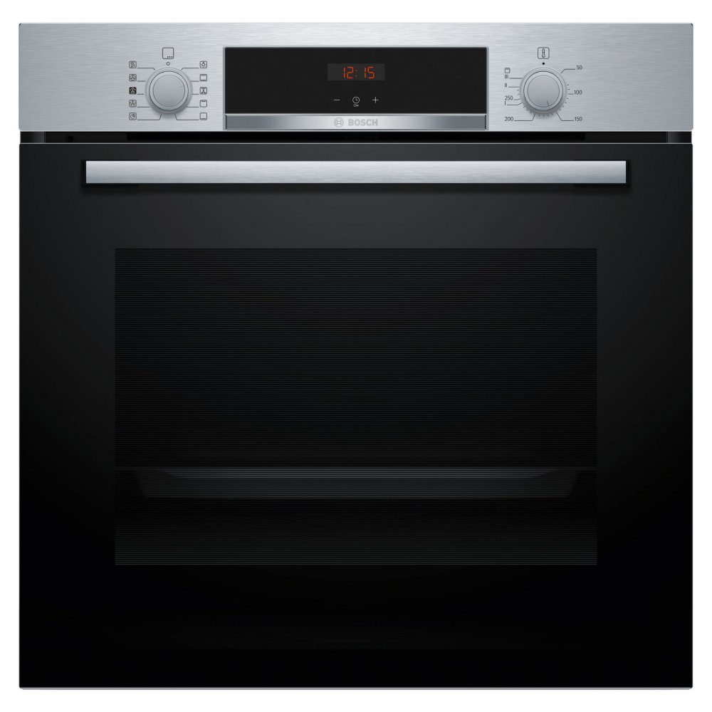 Bosch  Series 4 Multifunction Single Oven HQA534BS3B - Stainless Steel