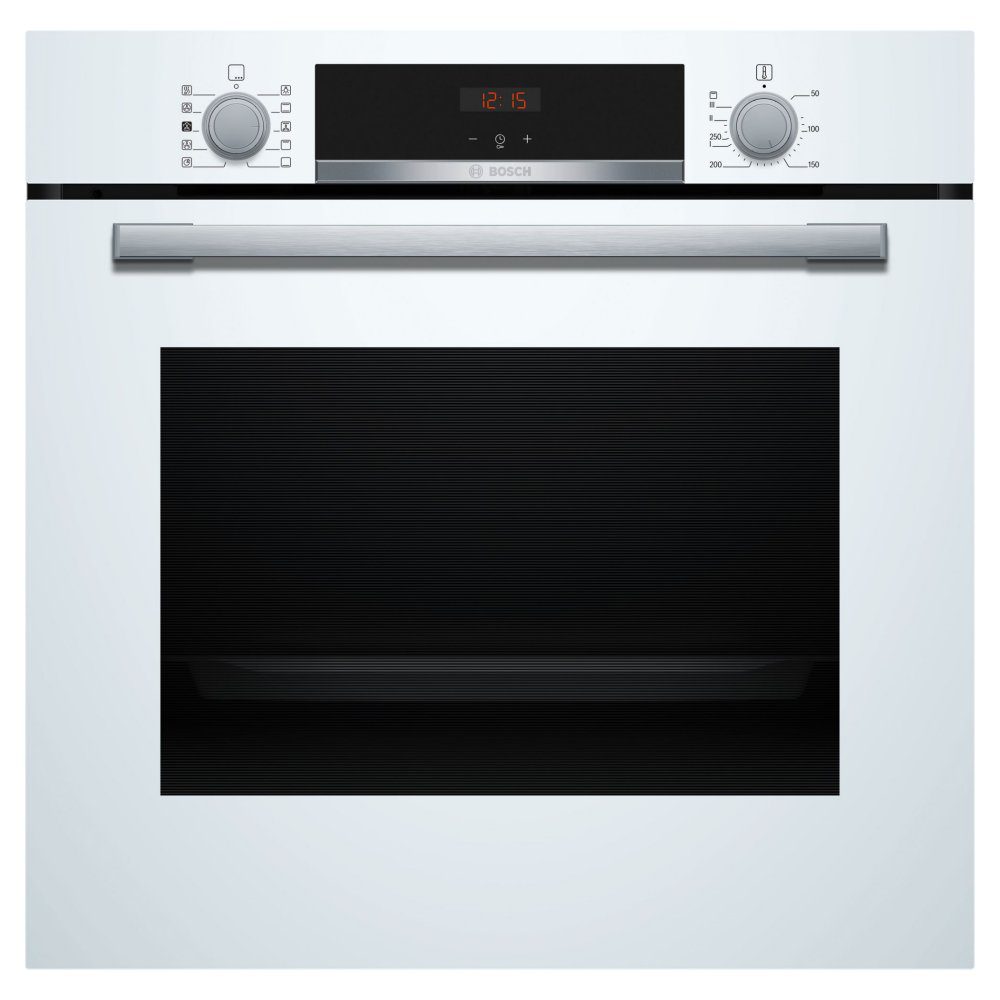 Bosch  Series 4 Multifunction Single Oven HQA534BW3B - White