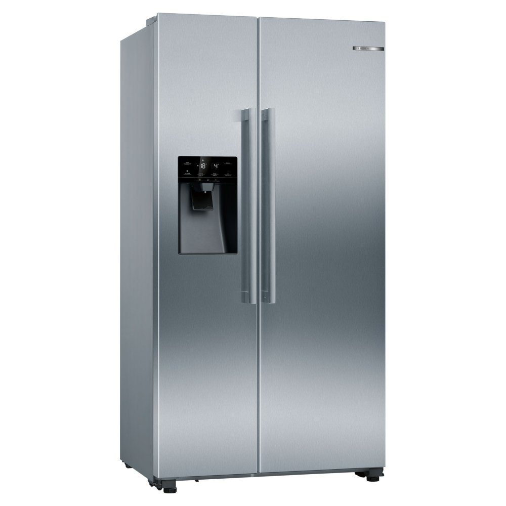 Bosch  Series 6 American Fridge Freezer Ice & Water KAD93AIERG - Stainless Steel