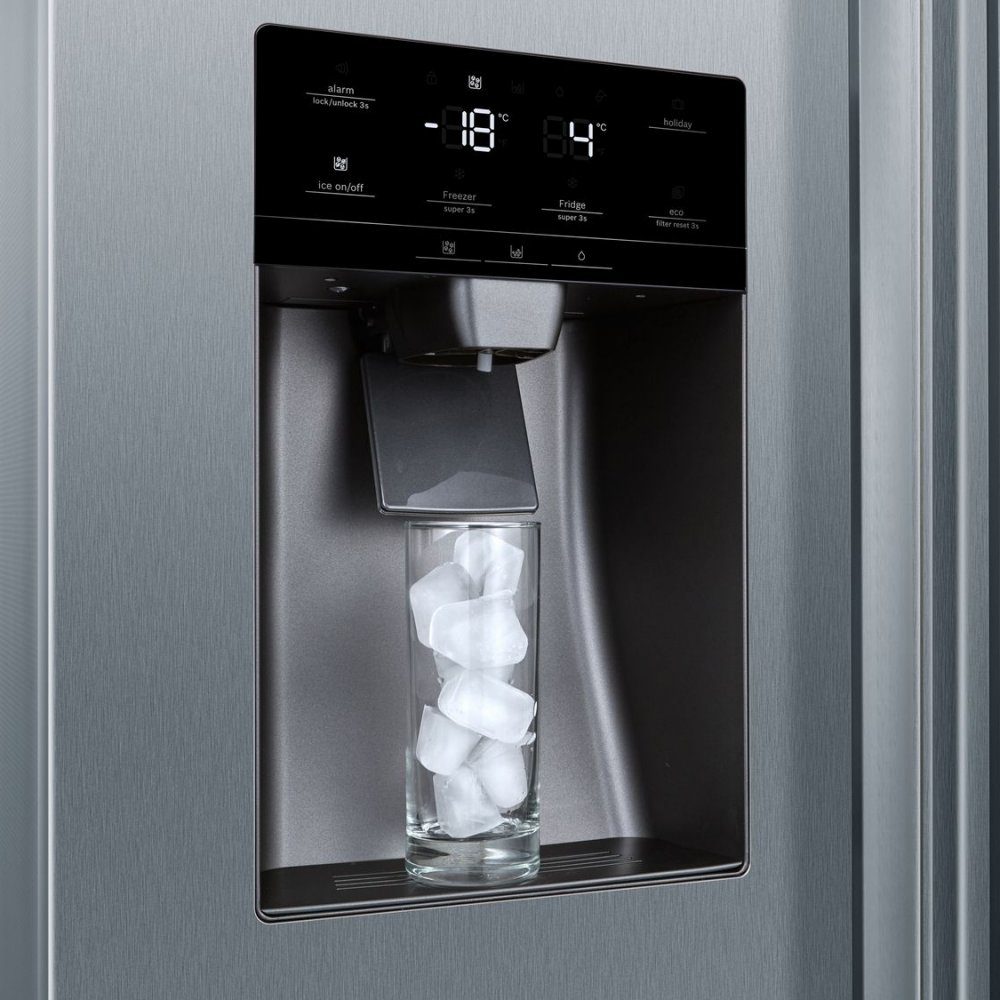 Bosch Series 6 American Fridge Freezer Ice & Water KAD93AIERG - Stainless Steel Bosch Series 6 American Fridge Freezer Ice & Water KAD93AIERG - Stainless Steel