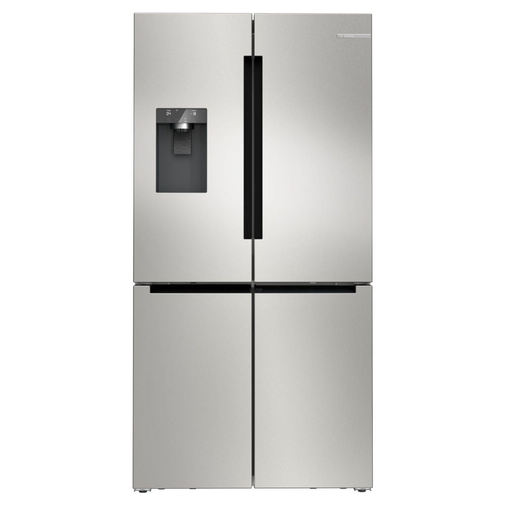 Bosch  Series 6 French Style 4 Door Fridge Freezer Ice & Water KFD96APEA - Stainless Steel