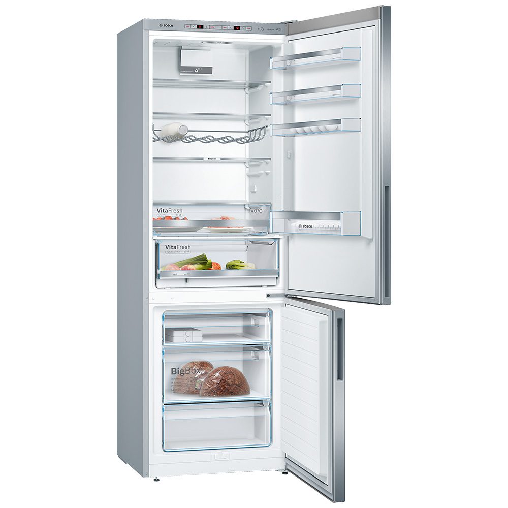 Bosch 70cm Series 6 Fridge Freezer KGE49AICAG - Stainless Steel Bosch 70cm Series 6 Fridge Freezer KGE49AICAG - Stainless Steel