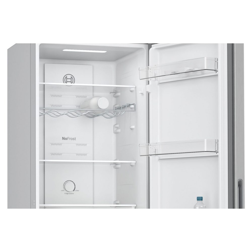 Bosch 55cm Series 2 Frost Free Fridge Freezer KGN27NLEAG - Silver Bosch 55cm Series 2 Frost Free Fridge Freezer KGN27NLEAG - Silver