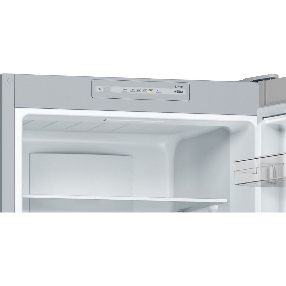 Bosch 60cm Series 2 Frost Free Fridge Freezer KGN33NLEBG - Silver Bosch 60cm Series 2 Frost Free Fridge Freezer KGN33NLEBG - Silver