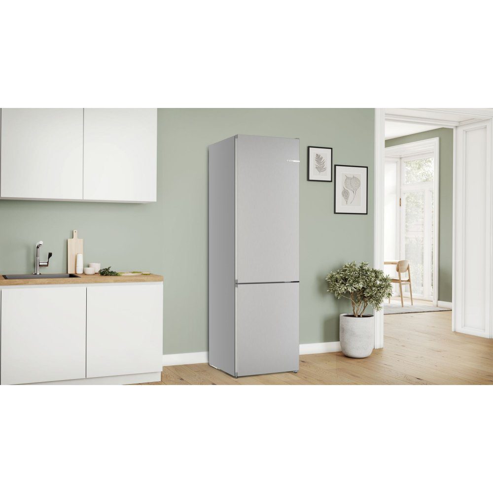 Bosch 60cm Series 4 Frost Free Fridge Freezer KGN392LAGG - Silver Bosch 60cm Series 4 Frost Free Fridge Freezer KGN392LAGG - Silver