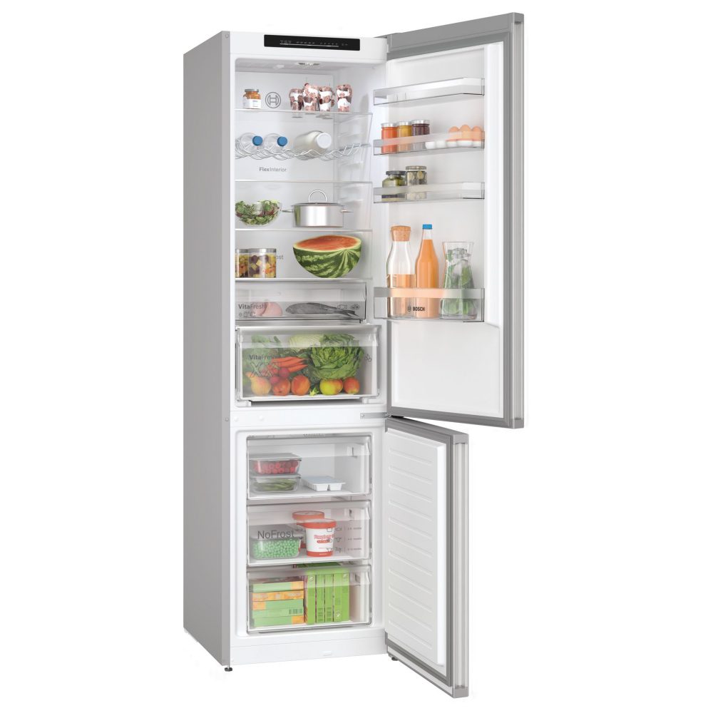 Bosch 60cm Series 4 Frost Free Fridge Freezer KGN392LDFG - Silver Bosch 60cm Series 4 Frost Free Fridge Freezer KGN392LDFG - Silver