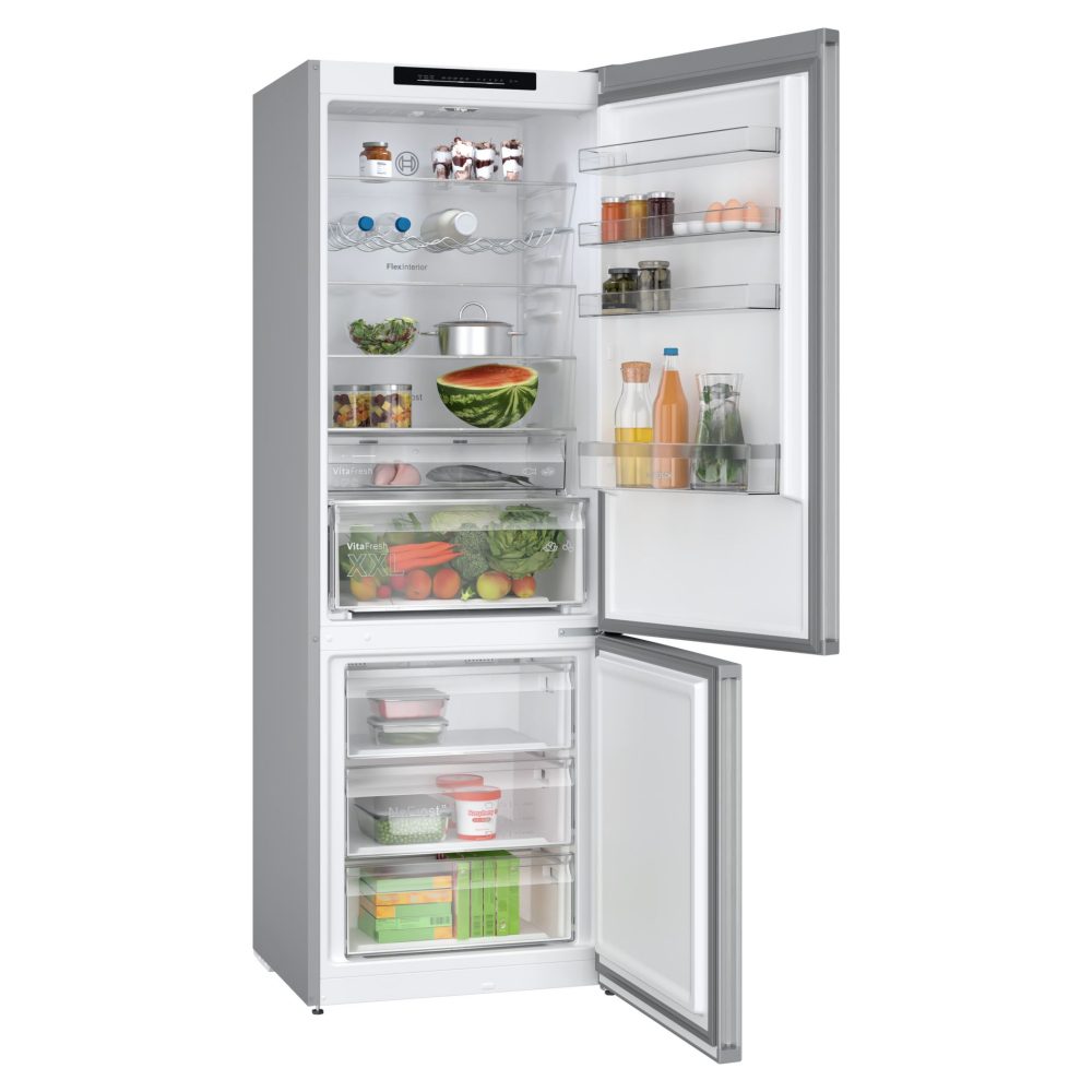 Bosch 70cm Series 4 Frost Free Fridge Freezer KGN492LDFG - Silver Bosch 70cm Series 4 Frost Free Fridge Freezer KGN492LDFG - Silver