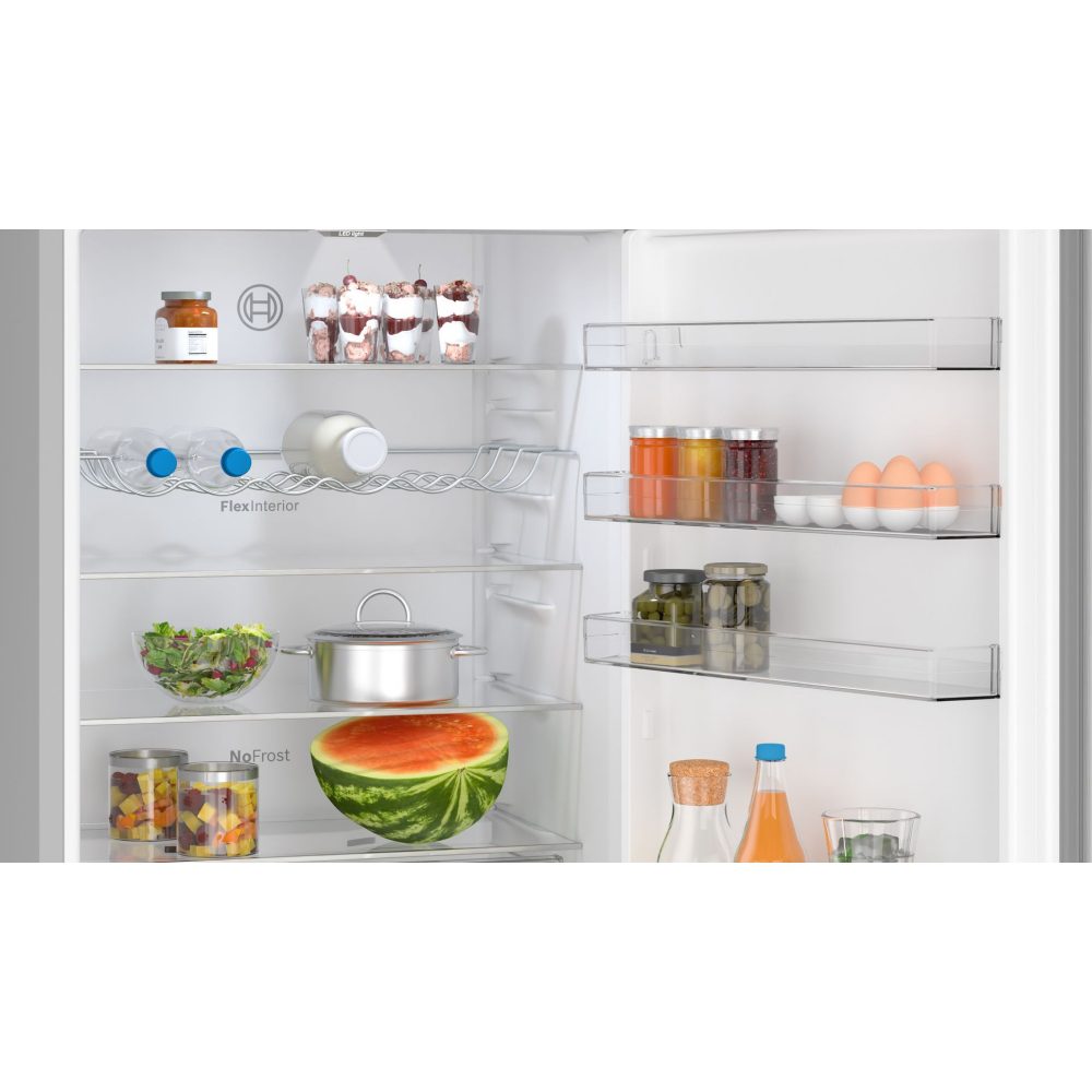 Bosch 70cm Series 4 Frost Free Fridge Freezer KGN492LDFG - Silver Bosch 70cm Series 4 Frost Free Fridge Freezer KGN492LDFG - Silver
