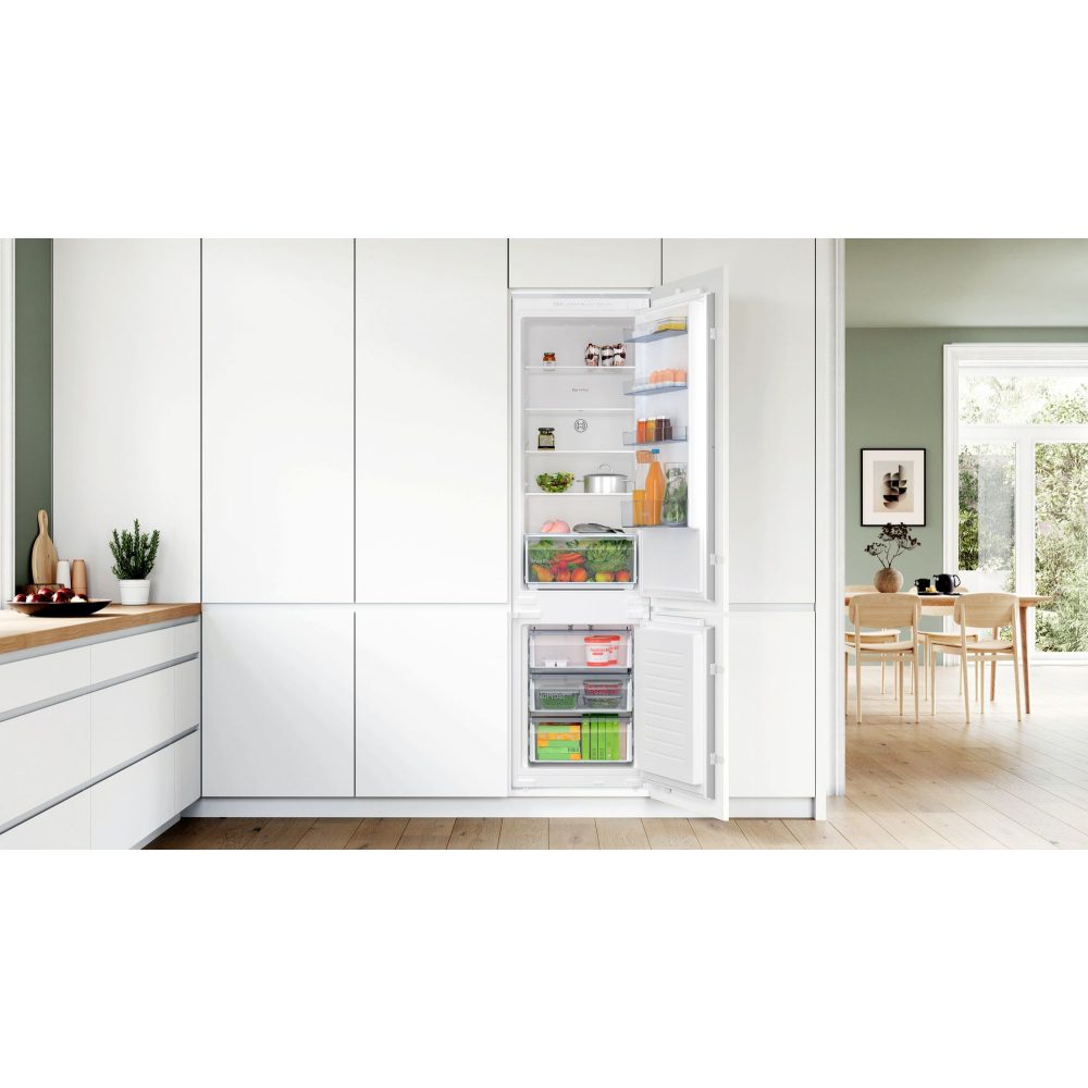 Bosch 194cm Series 2 Integrated 60/40 Frost Free Fridge Freezer KIN96NSE0G Bosch 194cm Series 2 Integrated 60/40 Frost Free Fridge Freezer KIN96NSE0G