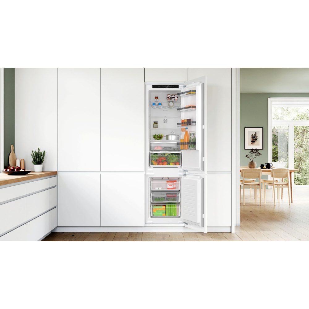 Bosch 194cm Series 4 Integrated 60/40 Frost Free Fridge Freezer KIN96VFD0G Bosch 194cm Series 4 Integrated 60/40 Frost Free Fridge Freezer KIN96VFD0G
