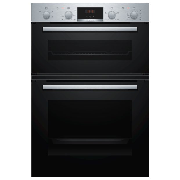 Bosch  Series 2 Built In Double Oven MHA133BR0B - Stainless Steel