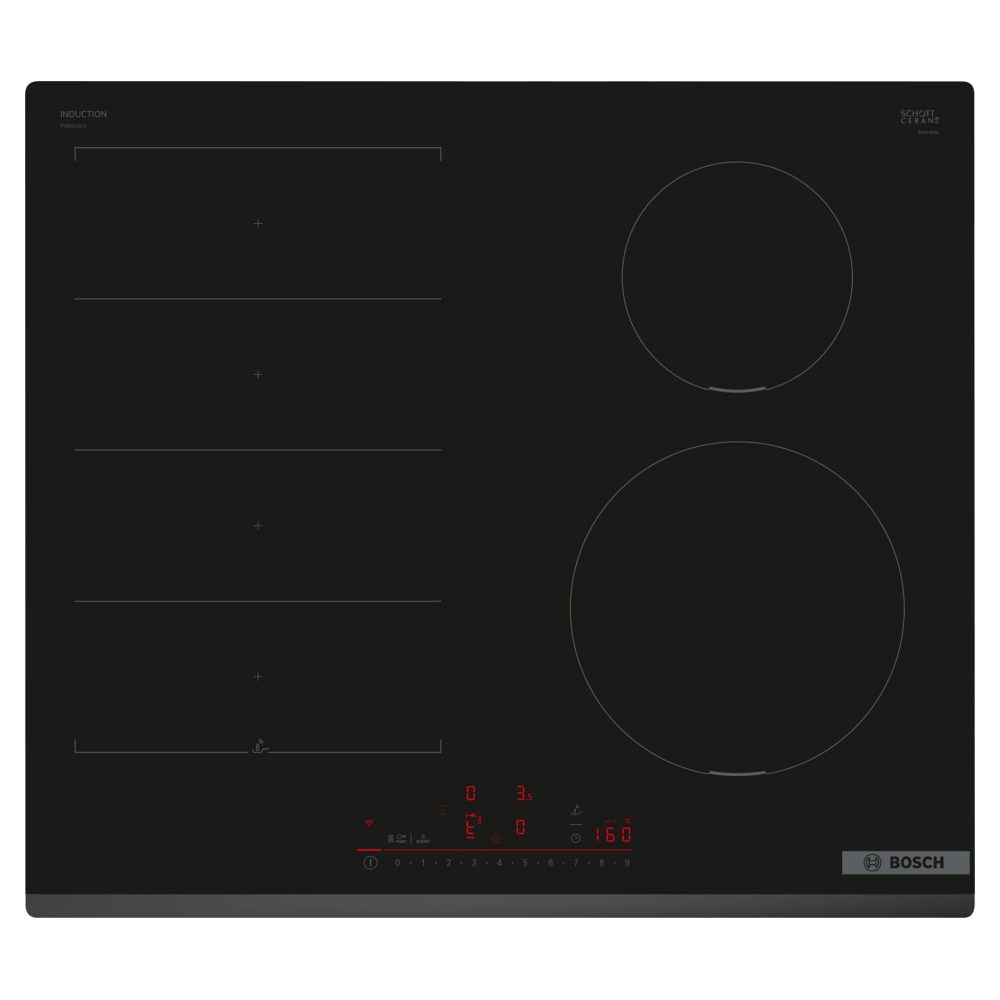 Bosch  60cm Series 6 Flex Induction Hob PIX631HC1E - Black