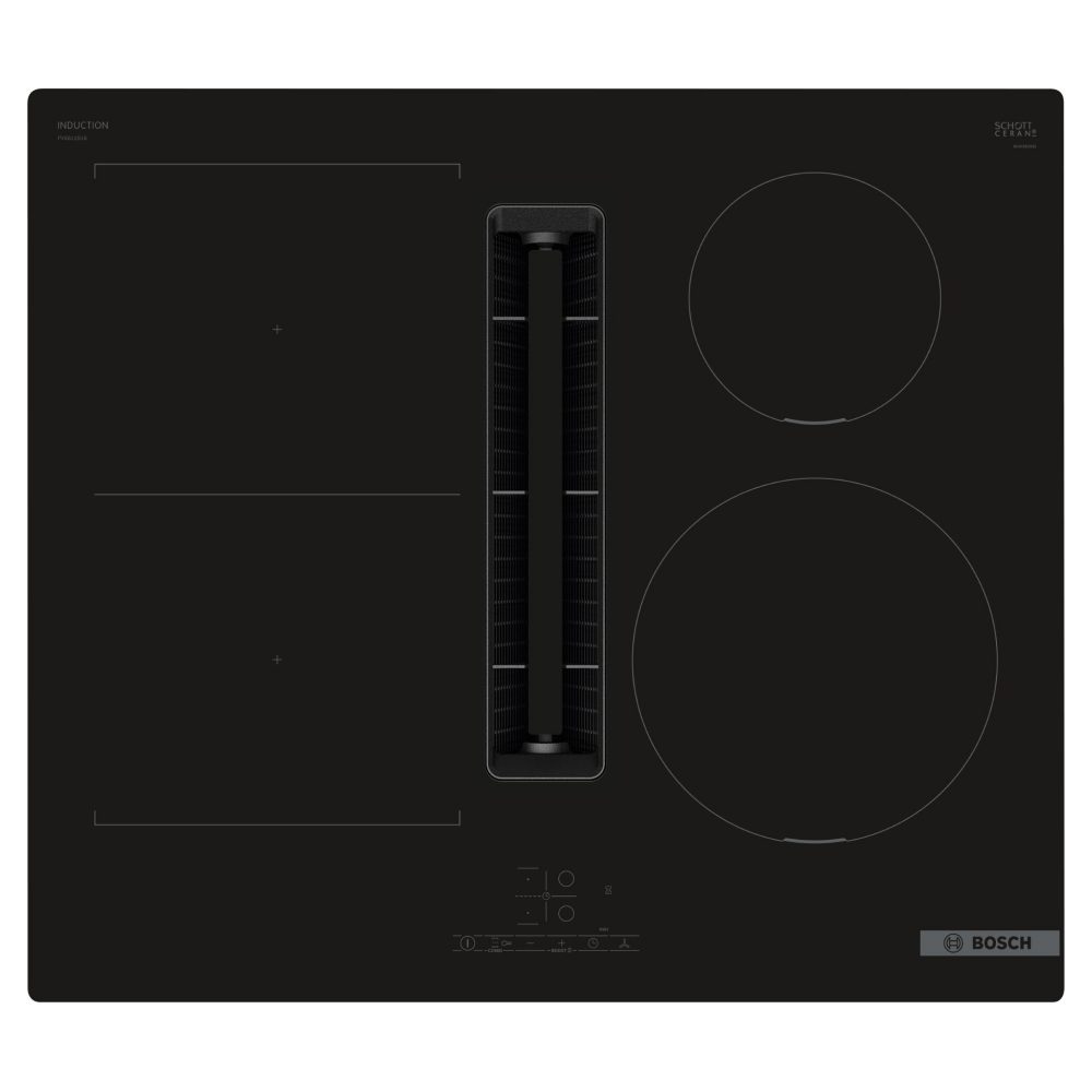 Bosch  60cm Series 4 Air Venting Induction Hob PVS611B16E - Black