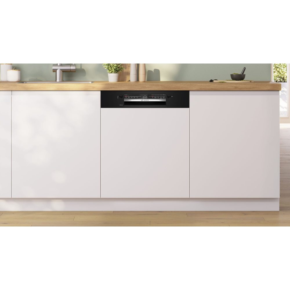 Bosch 60cm Series 2 Semi Integrated Dishwasher SMI2HTB02G - Black Bosch 60cm Series 2 Semi Integrated Dishwasher SMI2HTB02G - Black