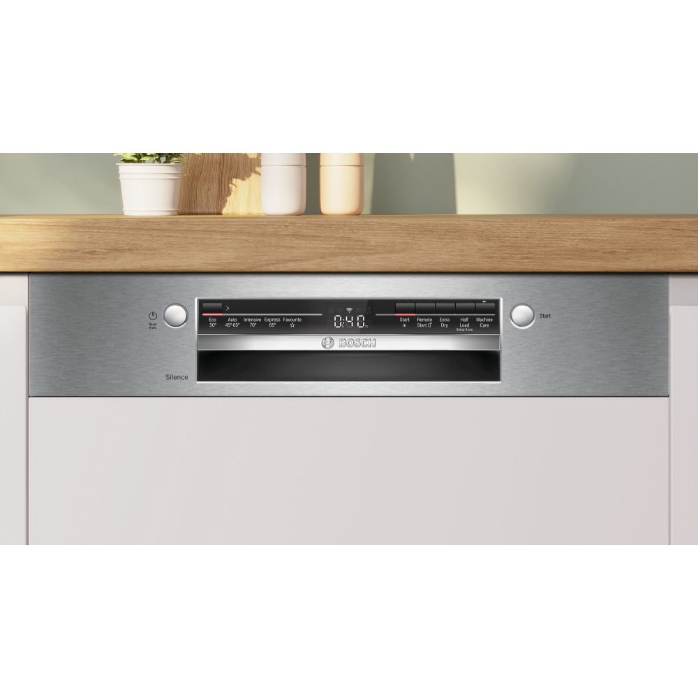 Bosch 60cm Series 2 Semi Integrated Dishwasher SMI2HTS02G - Stainless Steel Bosch 60cm Series 2 Semi Integrated Dishwasher SMI2HTS02G - Stainless Steel