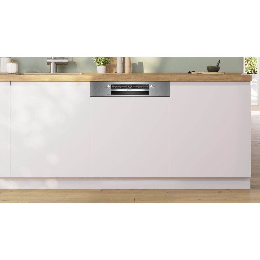 Bosch 60cm Series 2 Semi Integrated Dishwasher SMI2HTS02G - Stainless Steel Bosch 60cm Series 2 Semi Integrated Dishwasher SMI2HTS02G - Stainless Steel