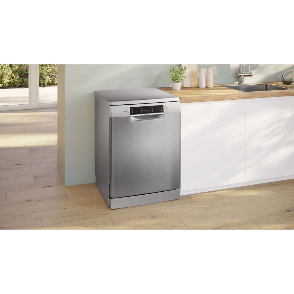 Bosch 60cm Series 2 Freestanding Dishwasher SMS26AI08G - Silver Bosch 60cm Series 2 Freestanding Dishwasher SMS26AI08G - Silver