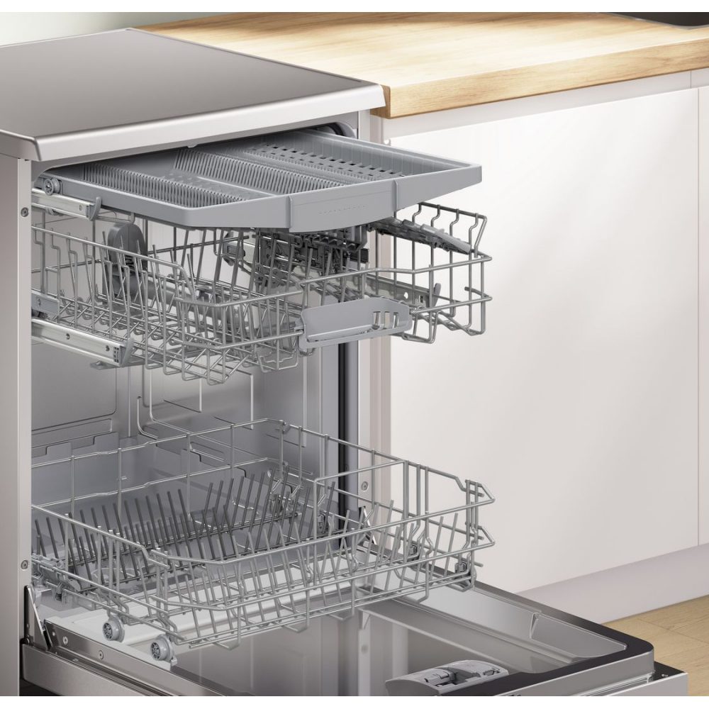 Bosch 60cm Series 2 Freestanding Dishwasher SMS2HVI67G - Silver Bosch 60cm Series 2 Freestanding Dishwasher SMS2HVI67G - Silver