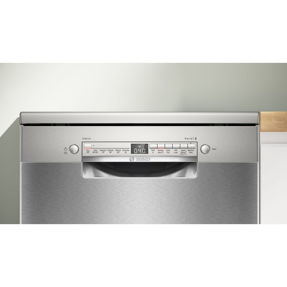 Bosch 60cm Series 2 Freestanding Dishwasher SMS2HVI67G - Silver Bosch 60cm Series 2 Freestanding Dishwasher SMS2HVI67G - Silver
