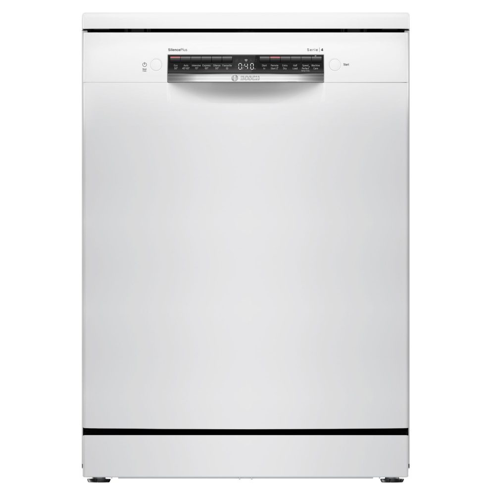 Bosch  60cm Series 4 Freestanding Dishwasher SMS4EMW06G - White