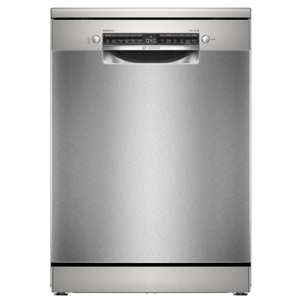 Bosch  60cm Series 6 Freestanding Dishwasher SMS6ZCI10G - Silver