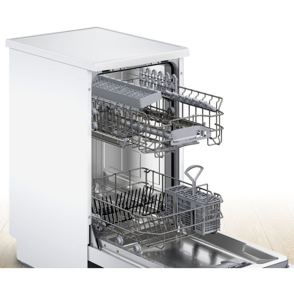 Bosch 45cm Series 2 Freestanding Dishwasher SPS2IKW01G - White Bosch 45cm Series 2 Freestanding Dishwasher SPS2IKW01G - White
