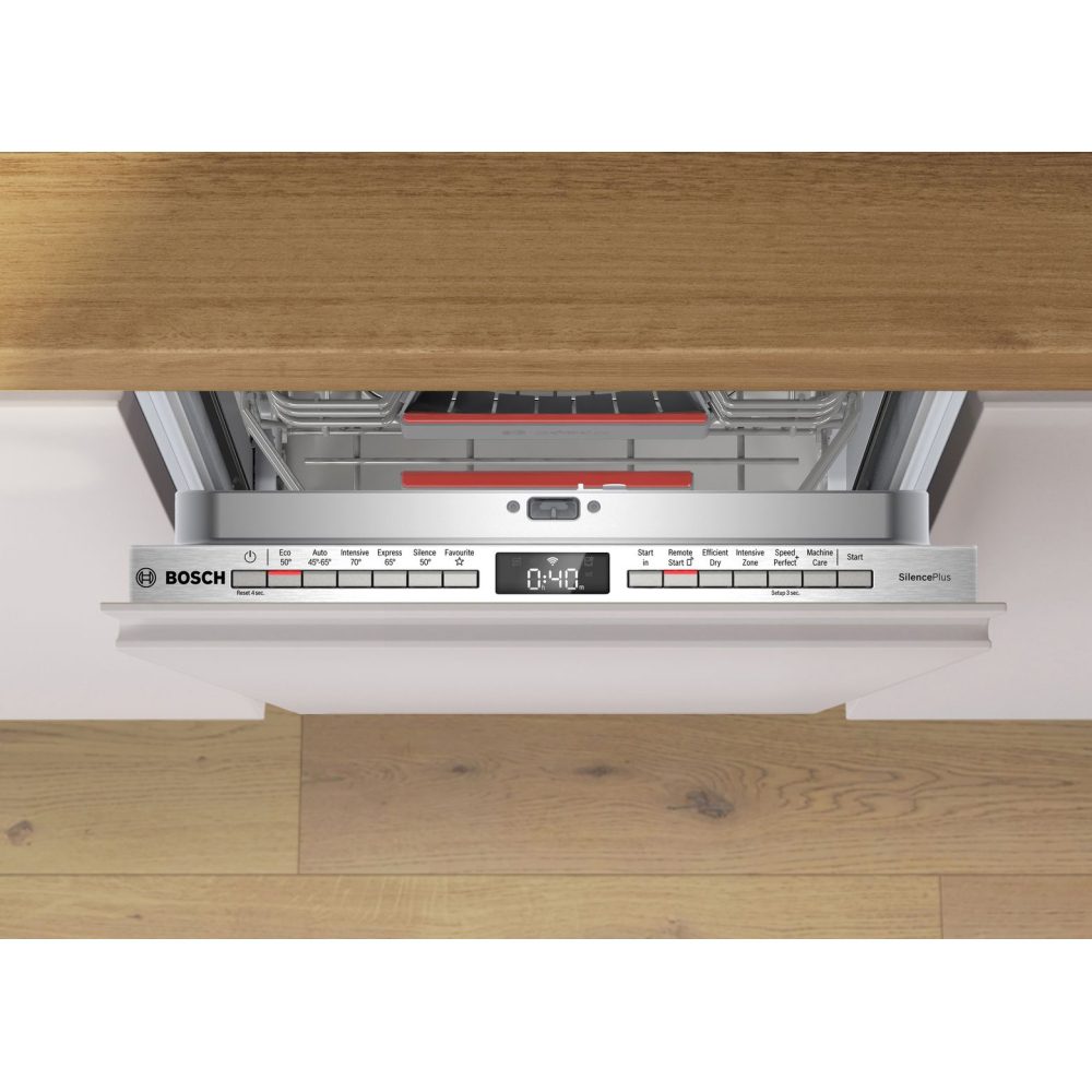 Bosch 45cm Series 4 Fully Integrated Dishwasher SPV4EMX25G Bosch 45cm Series 4 Fully Integrated Dishwasher SPV4EMX25G