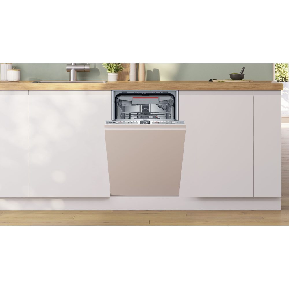 Bosch 45cm Series 4 Fully Integrated Dishwasher SPV4EMX25G Bosch 45cm Series 4 Fully Integrated Dishwasher SPV4EMX25G