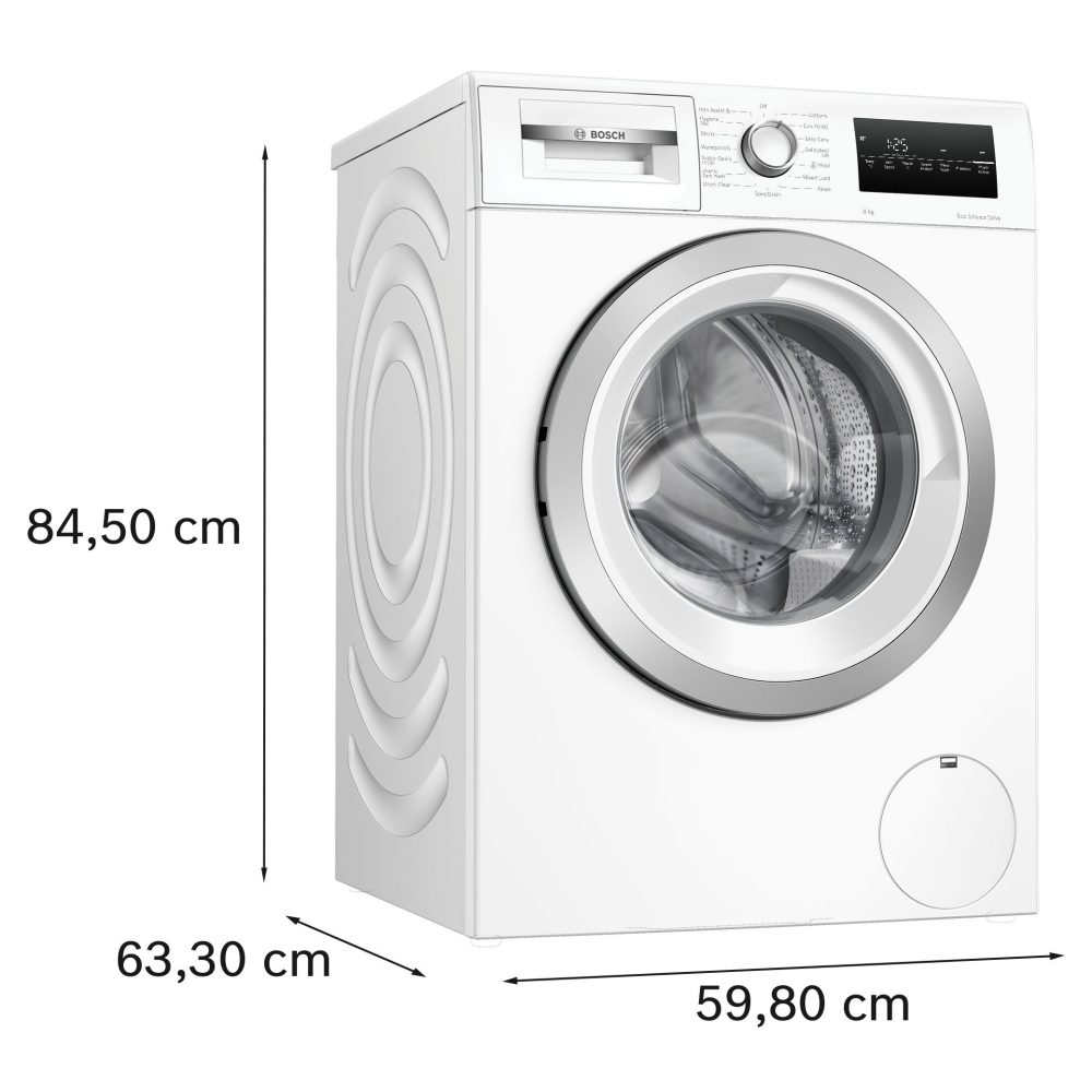 Bosch 8kg Series 4 Washing Machine 1400rpm WAN28258GB - White Bosch 8kg Series 4 Washing Machine 1400rpm WAN28258GB - White