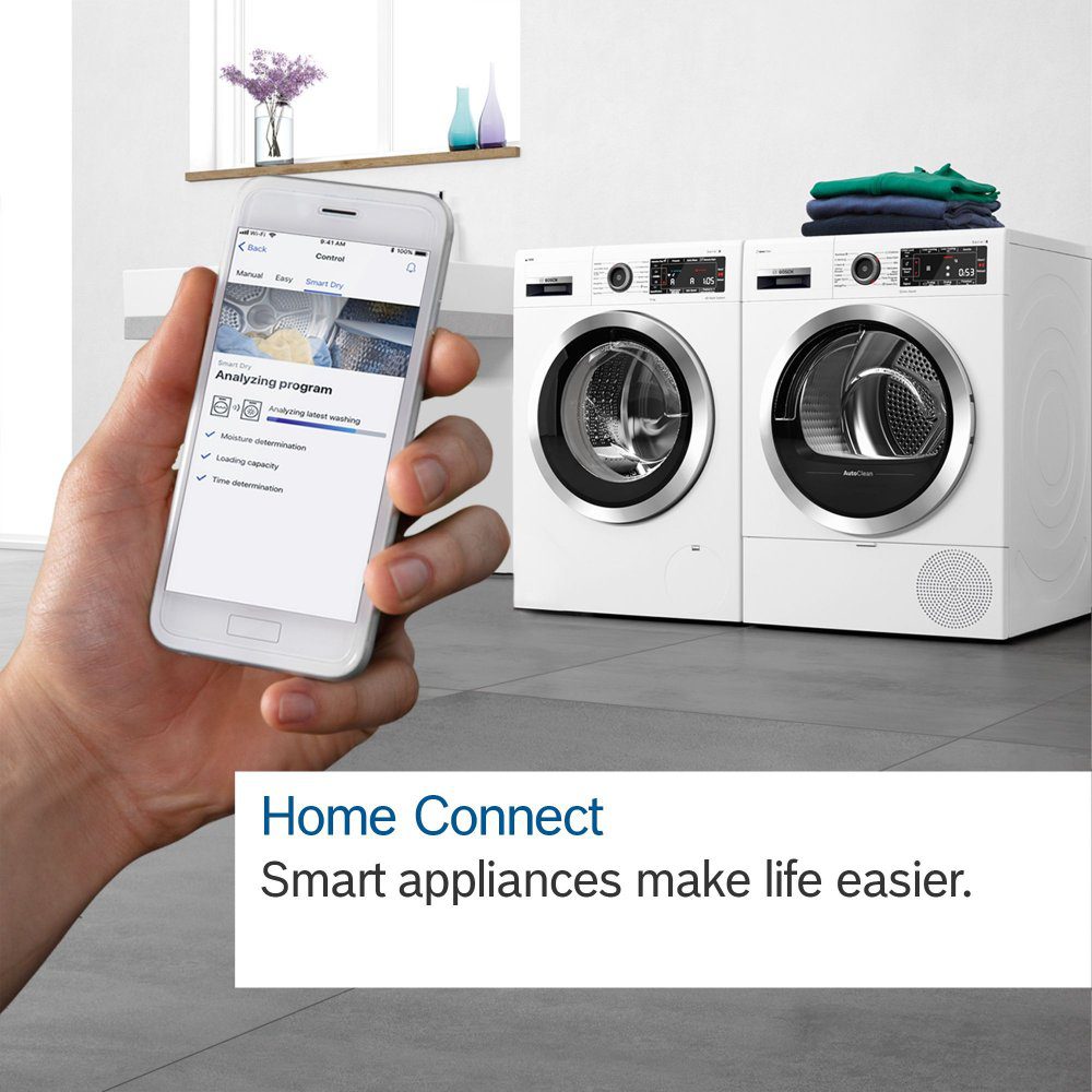Bosch 10kg Series 8 i-Dos Washing Machine 1400rpm WGB256A2GB - White Bosch 10kg Series 8 i-Dos Washing Machine 1400rpm WGB256A2GB - White