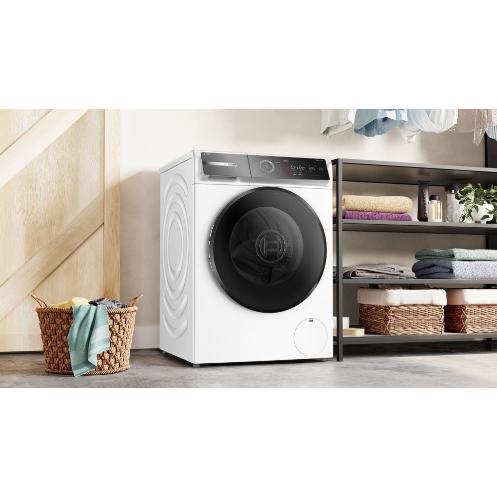 Bosch 10kg Series 8 i-Dos Washing Machine 1400rpm WGB256A2GB - White Bosch 10kg Series 8 i-Dos Washing Machine 1400rpm WGB256A2GB - White