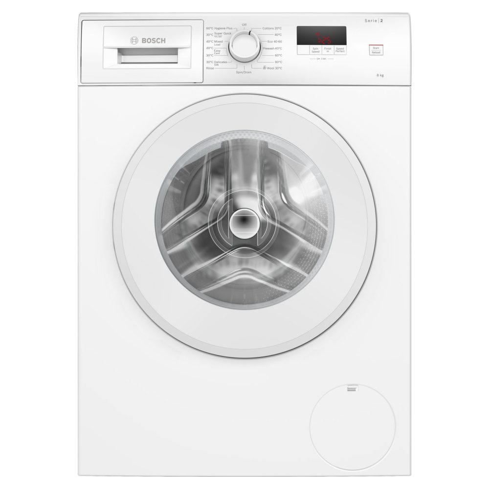 Bosch  8kg Series 2 Washing Machine 1400rpm WGE03408GB - White